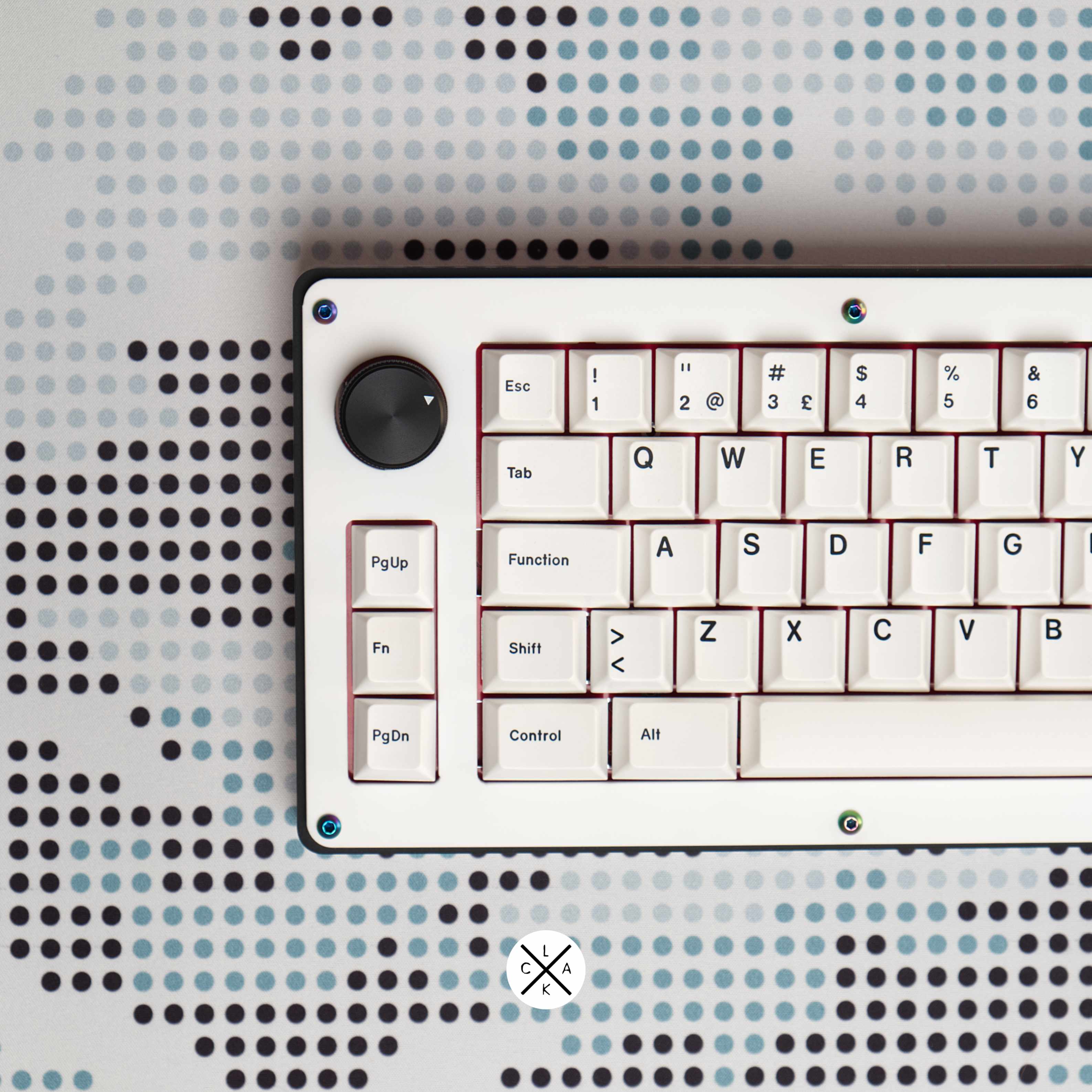 Titanium rainbow screws